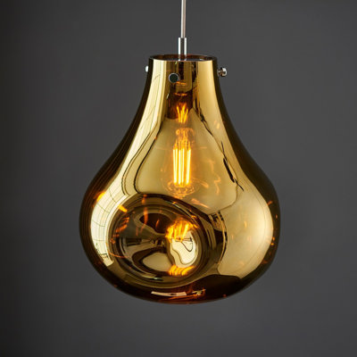 Beni 1 - Light Chrome Sphere Pendant