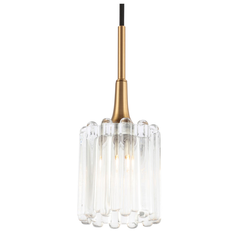 Romona 1 - Light Single Pendant, Brass, Halogen