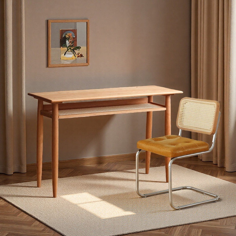 Bureau durable en cerisier et en rotin durable Oui Non