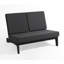 Causeuse d'extérieur avec coussins 43,9 po Polett-754618734-754622023