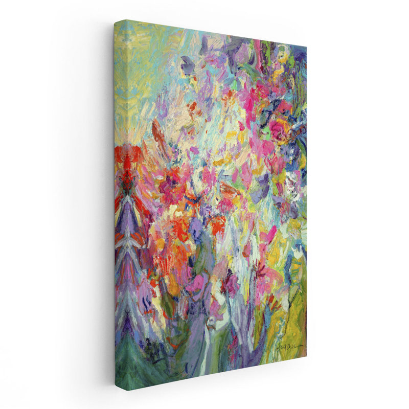 «Bold Flourish I», reproduction d'art sur toile, H 24 po x l 16 po