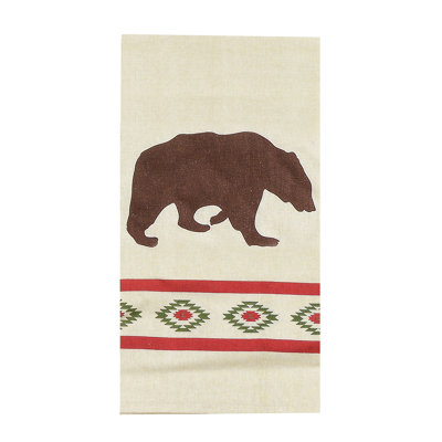 Torchon Bear Lodge 28 x 28