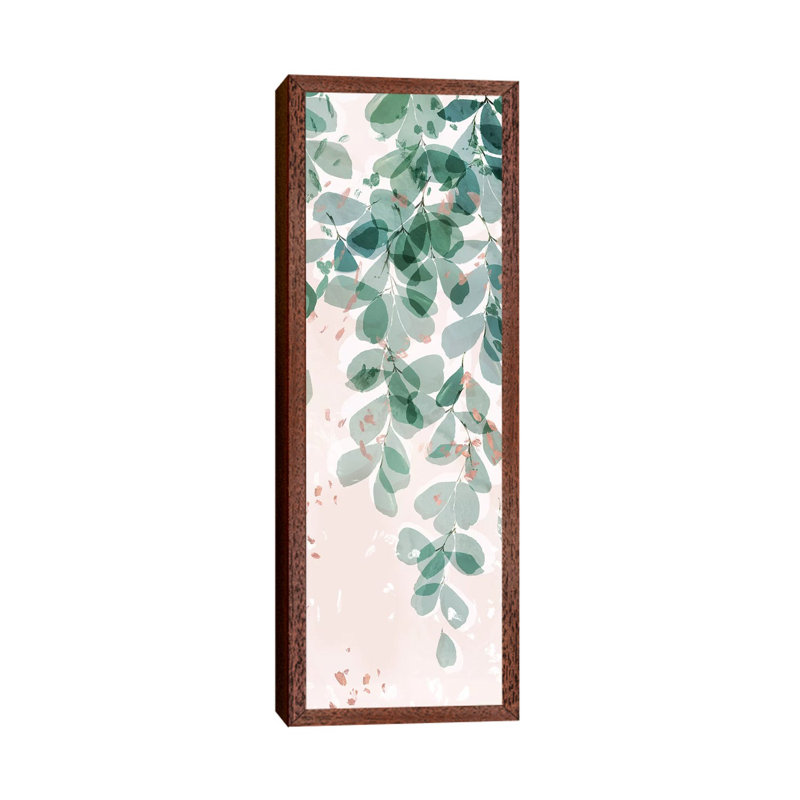 Mizzle I by Isabelle Z - Panoramic Print on Canvas, Classic Brown Wood Framed, 152.4 cm H x 50.8 cm W