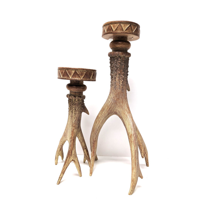 Chandelle en résine 11 "H