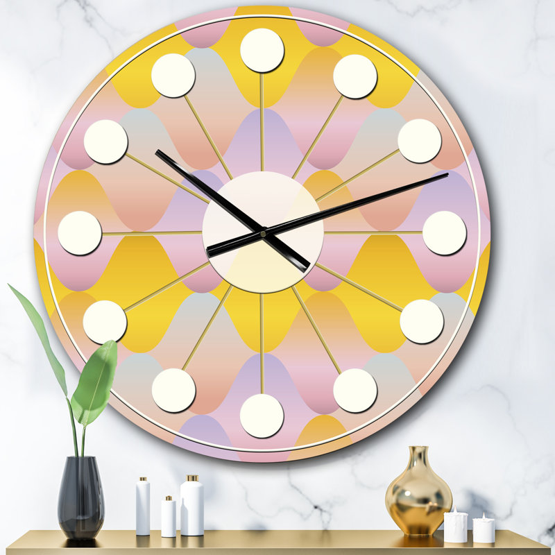 Horloge murale Golden Mid, Surdimensionné