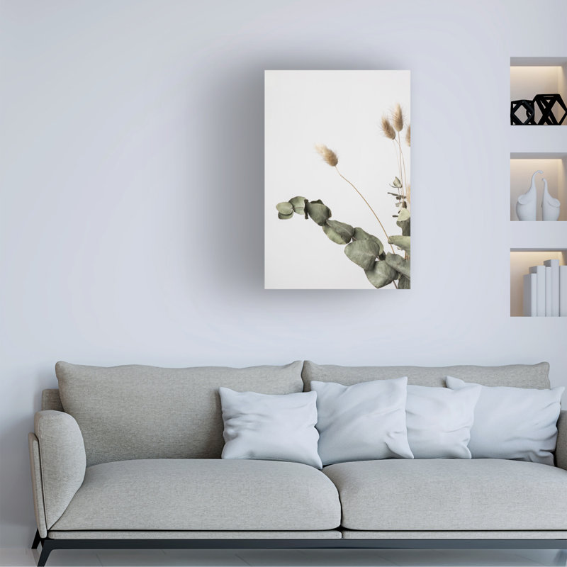 Séché sur toile, H 19 po x l 12 po x P 2 po