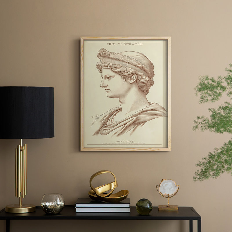 Reproduction encadrée WOMEN Series DC - bois massif, H 11 po x l 9 po