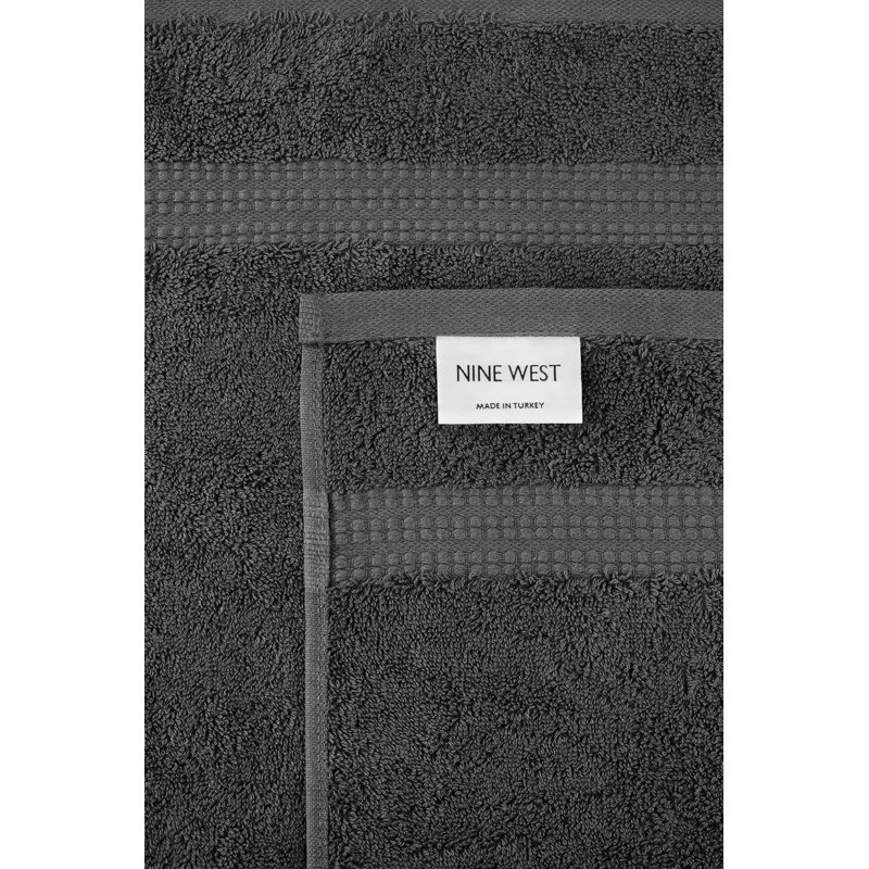L'ensemble 6 serviettes de bain en coton turc Blakemore Luxury, ultra doux, à séchage rapide et très absorbant, comprend 2 serviettes de bain, 2 serviettes à main et 2 débarbouillettes