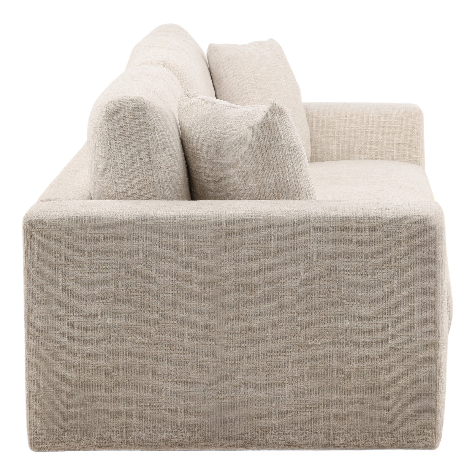 Upholstered Sofa, Cream
