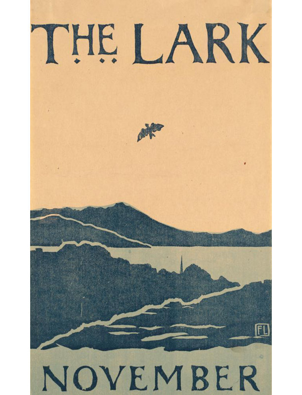 «The Lark August» par Florence Lundborg - Art mural sur toile tendue avec châssis, H 24 po x l 17 po