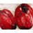 Two Red Tulips Placemat - Botanical Braided Polyester Decor