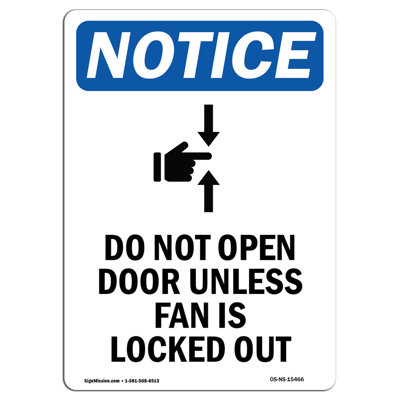 Do Not Open Sign