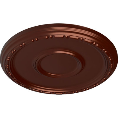 Médaillon de plafond H 16,5 po x l 16,5 po x P 1,5 po Medea