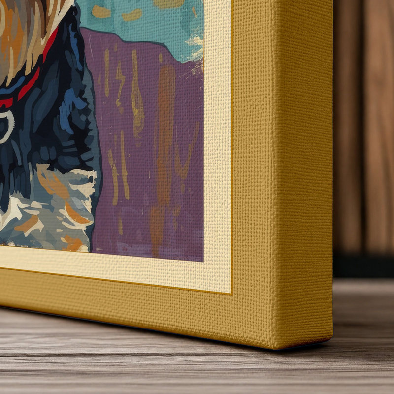 Print, 18x12 - 45.7 x 30.5 cm, Ochre Border