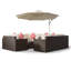Yancey 5 Seater Rattan Corner Sofa Set
