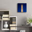 Art mural en verre épique «Saturn and Jupiter Conjonction» par la NASA, 12 po x 12 po
