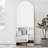 Wood Flat Floor Mirror-1104679983
