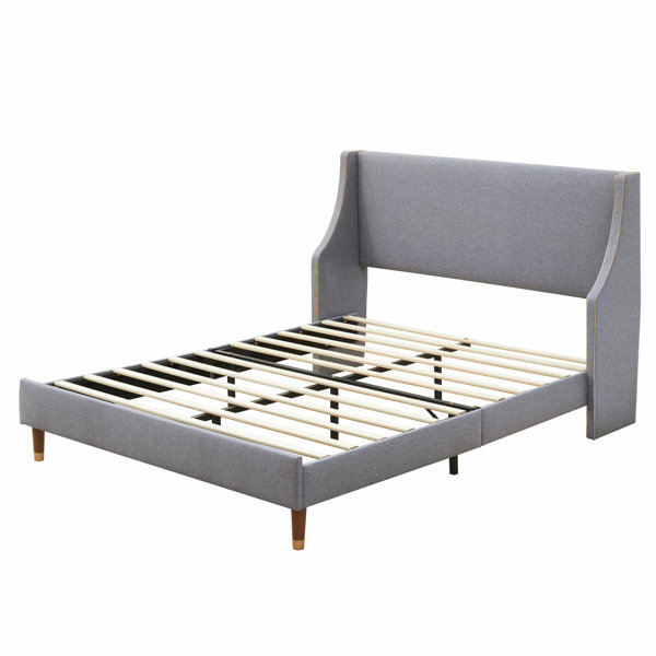 Mercer41 Melaya Upholstered Wingback Bed & Reviews | Wayfair