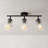22'' 3 -Light Fixed Track Track Kit with Dimmable and Adjustable Head