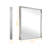 Lohoski Decorative Bathroom Vanity Mirror for Wall - Beveled Design-708868355-690816650