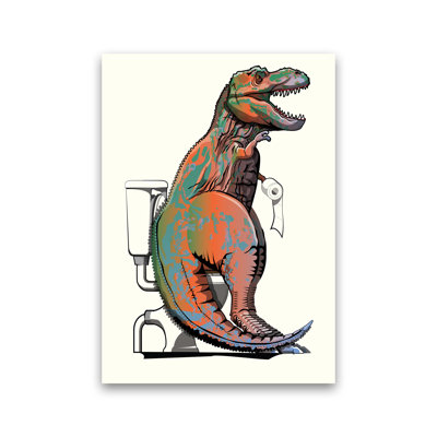 Trex Toilet Bathroom - Print
