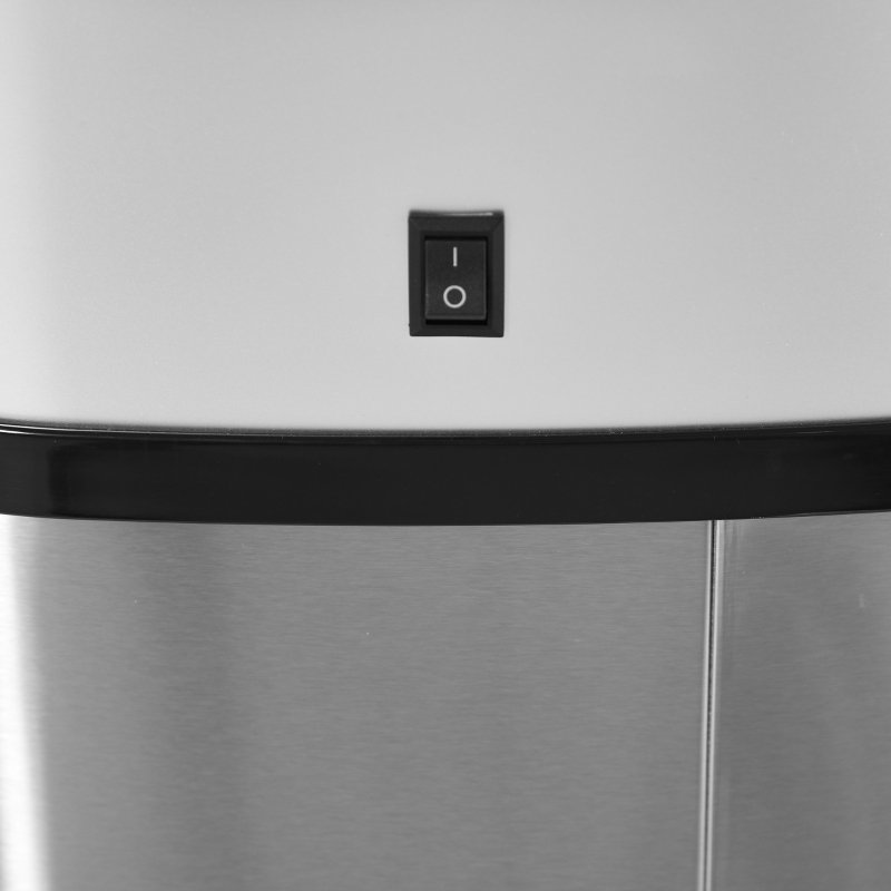 Stainless Steel Kitchen Sensor Dustbin Automatic Touchless Rubbish Garbage Waste Bin 58L 40.9*28.9*68 cm Stainless Steel 1 Piece Sensor Bin Chrome Motion Sensor