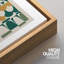 Œuvres abstraites aux couleurs vives, motifs de motifs verts, illustrations géométriques abstraites-100707247-100707248