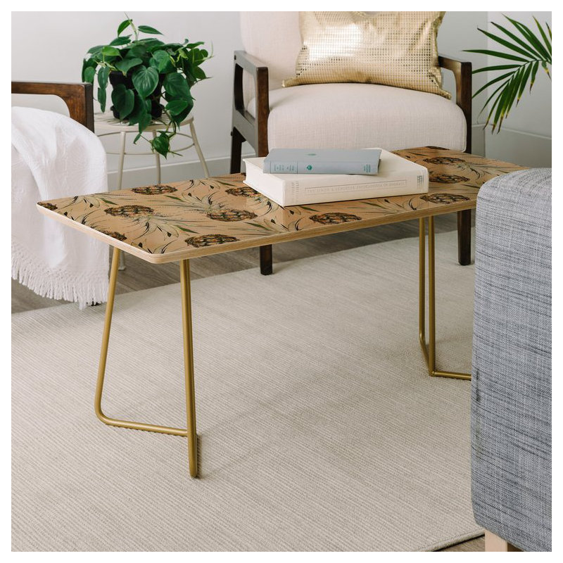 Table basse Pineapple Jungle Earthy