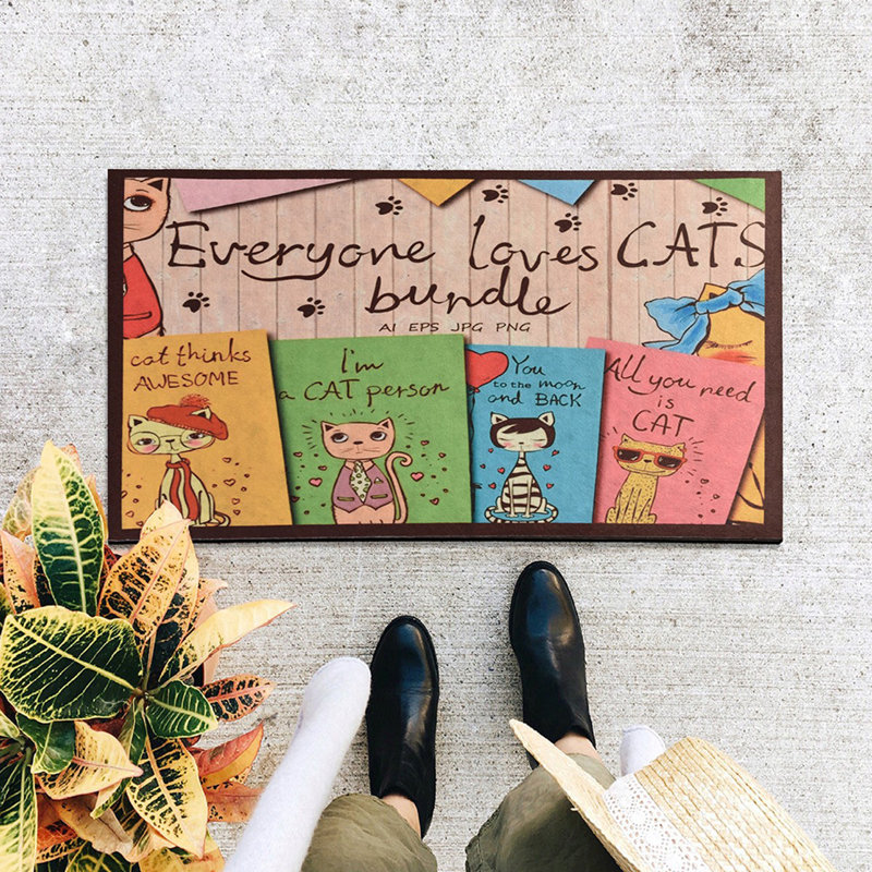 Durable PVC Doormat, Non-Slip Underside, 15.7 x 23.6 inches | 100% PVC Material, Machine Washable at 86°F | Perfect for Indoor & Outdoor Use, Easy to Clean, Stylish & Functional Welcome Mat