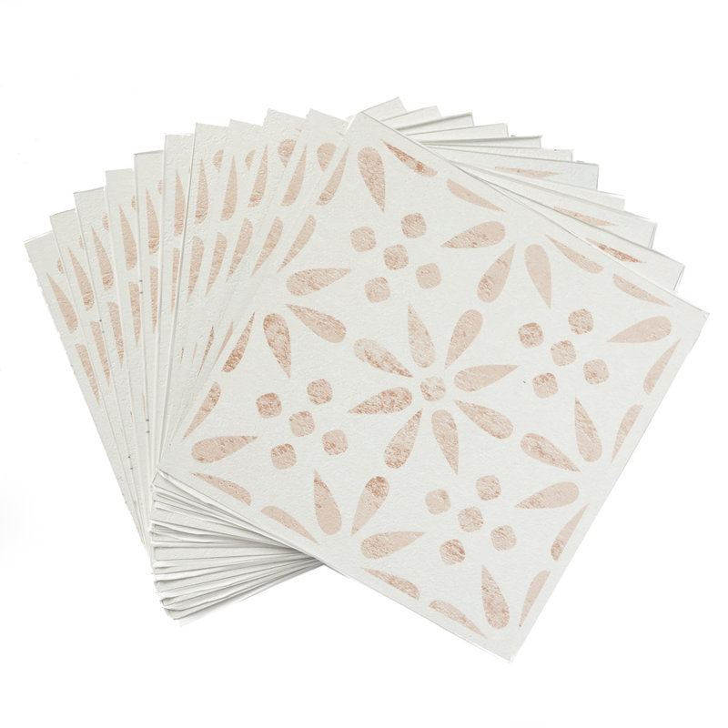 Hrrell Vintage Flowers 30 x 30cm PVC in 2 Colour Blend