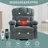 Power Electric massage lift lounge chair, suitable for the elderly, with heating and vibration functions, with USB, can be used for lying down.  BLUE-53529160