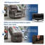 Fauteuil inclinable, chauffant et pivotant-1280628606