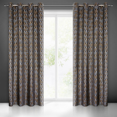 Dareios Blackout Curtains Single Panel