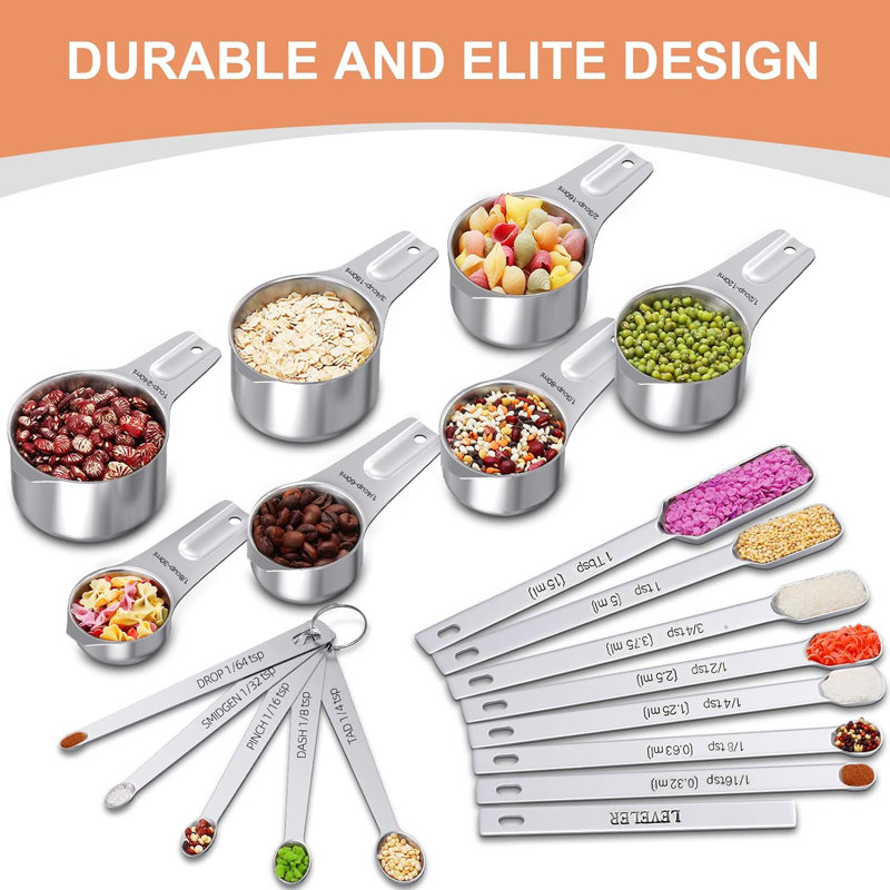20-piece Measuring Cups & Spoons Set