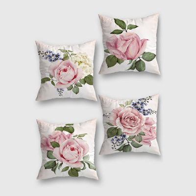Floral Pillow Cover