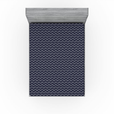 Ambesonne Fitted Sheet 2-Pack