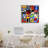 Alternating Contrast Shapes Abstraction Floating Frame, design by Ruth Fromstein-646897765-646897766