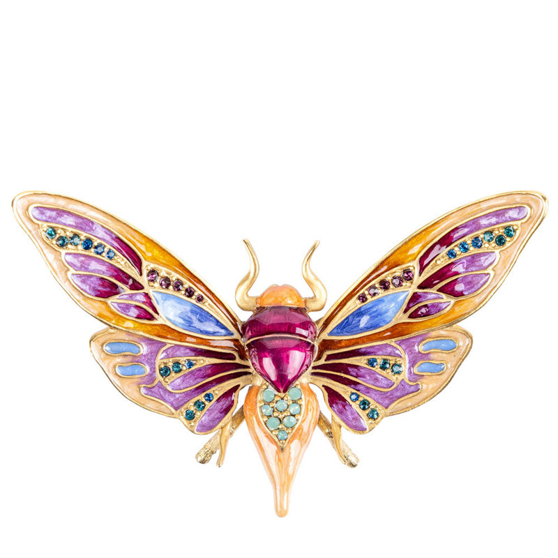 Rosey Moth Objet