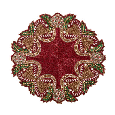 Candy Cane Bow Placemat