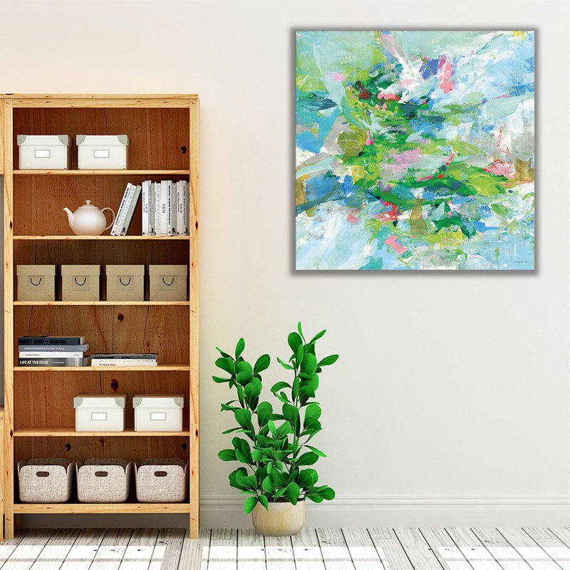 Exuant l'été - reproduction d'art sur toile, H 20 po x l 20 po