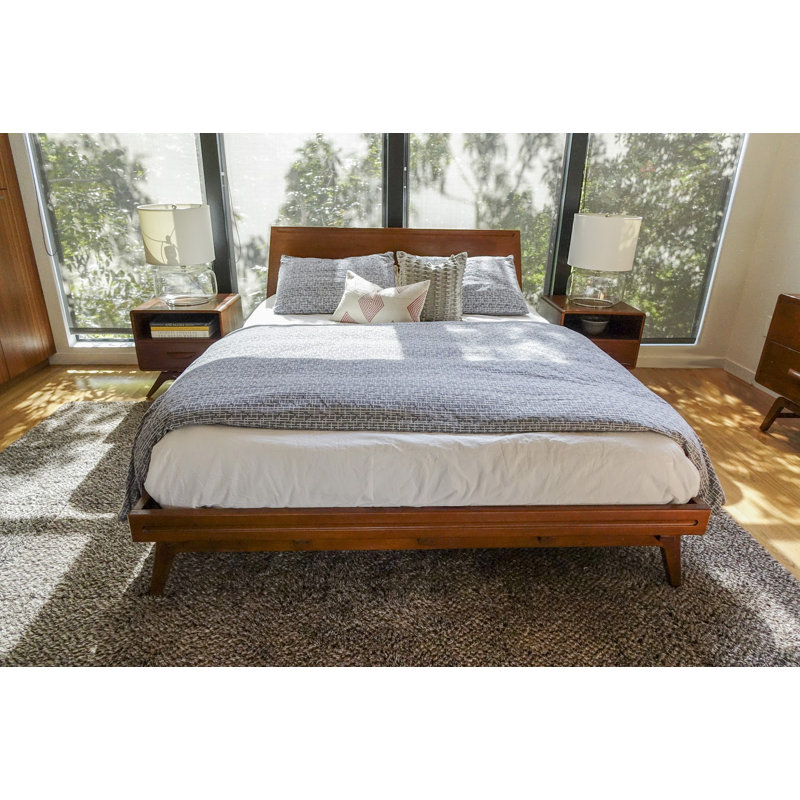 Tango Solid Wood Bed, King