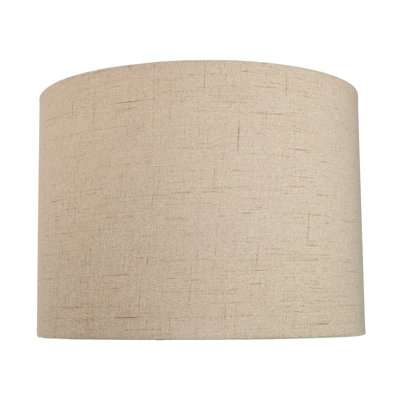 30cm Linen Drum Lamp Shade