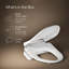 PureWash E545 Elongated Heated Bidet Toilet Seat, Electric Bidets for Existing Toilets-1147639913