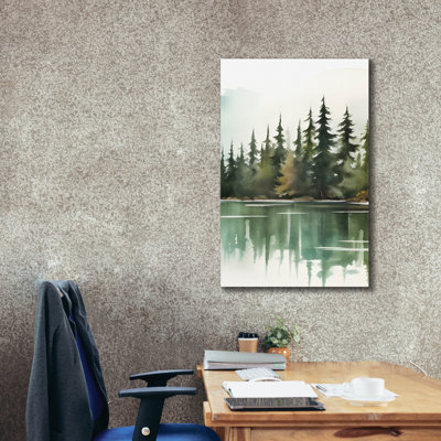 «Forest Landscape III» par Petals Prints Design, art mural sur toile