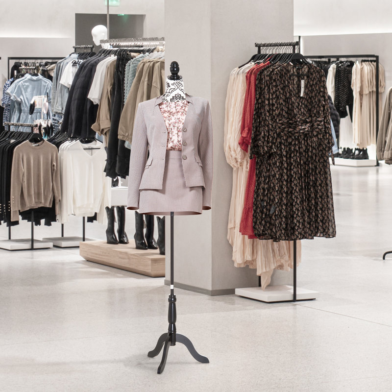 Mannequin réglable de style tailleur HomCom