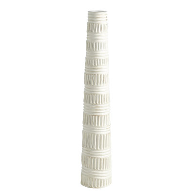 Vase Totem - Blanc antique - Lg