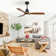 52 Inch Ceiling Fan Light With 6 Speed Remote Energy-Saving Dc Motor