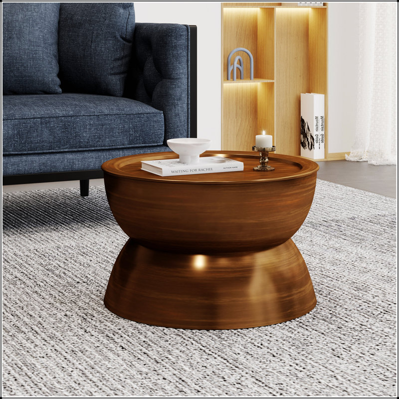 Table basse Modern, Brown / Antique Bronze