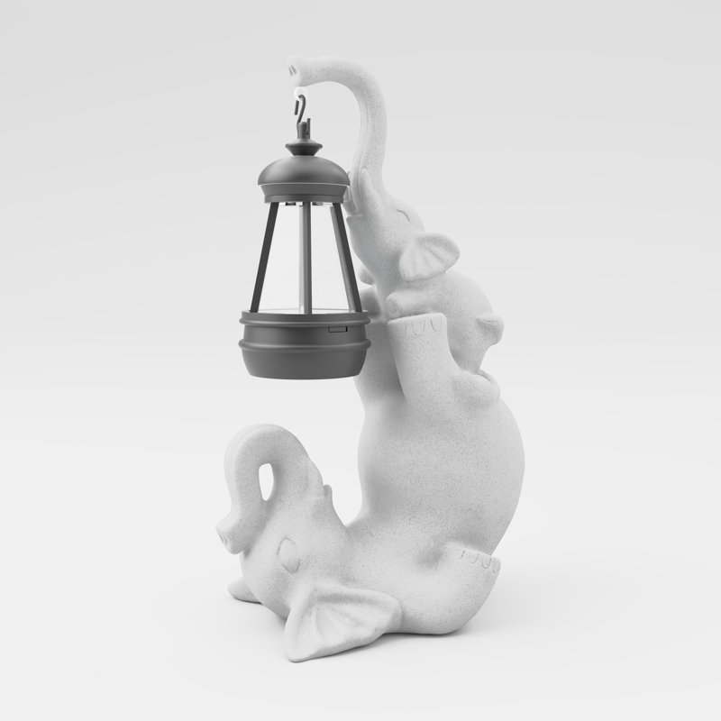 Resin Garden Statue, White