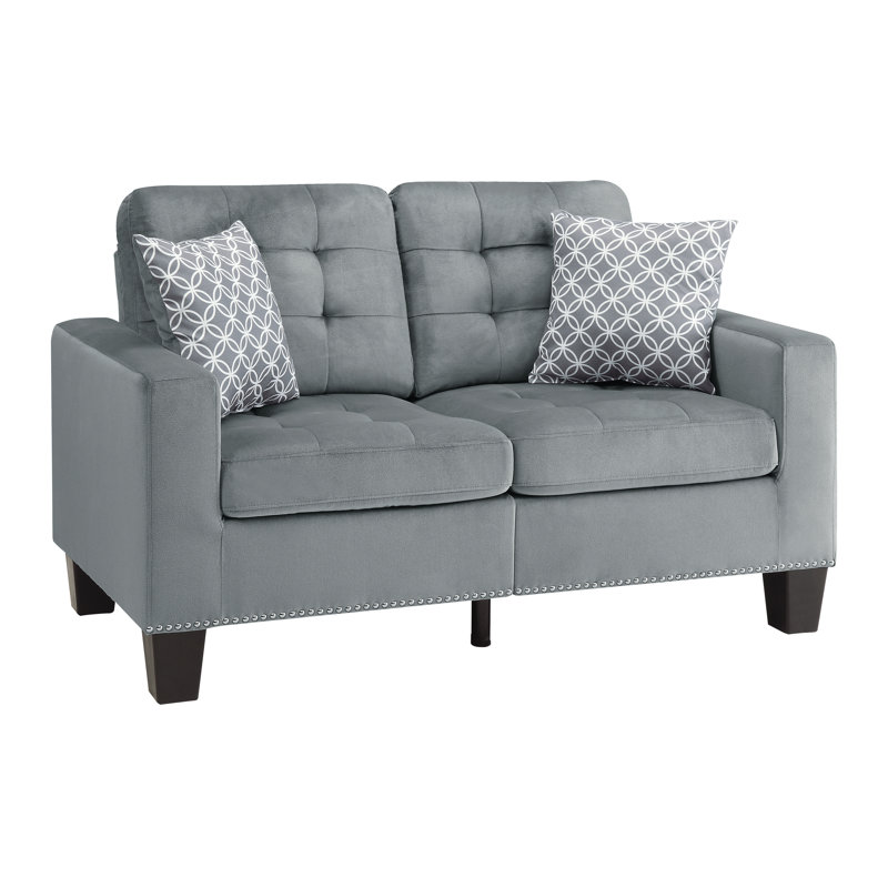 Vasha Loveseat, Grey